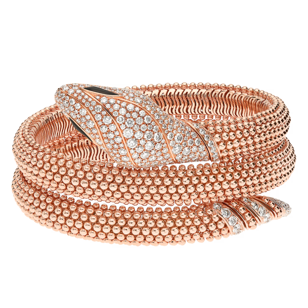 BVLGARI SERPENTI BRACELET ROSE GOLD