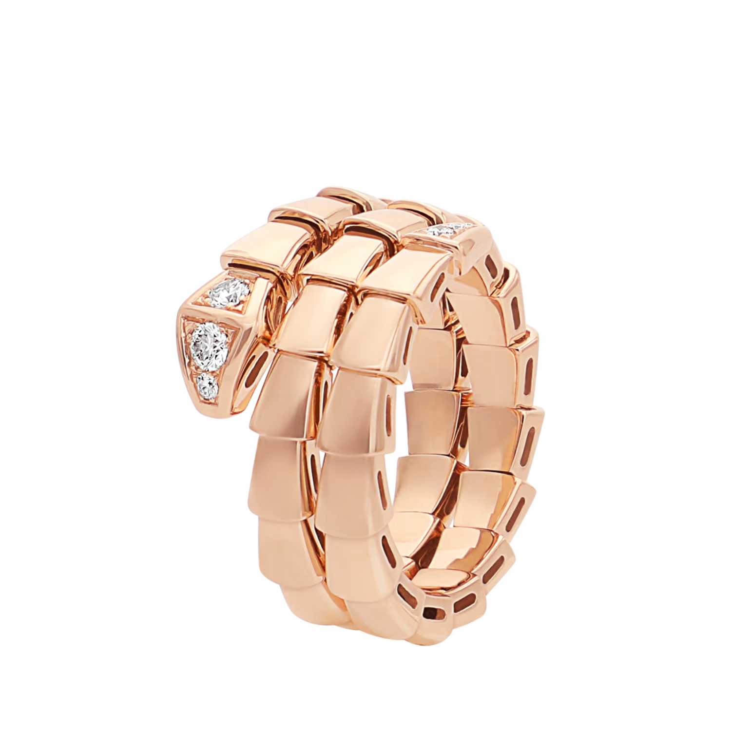 BVLGARI SERPENTI VIPER RING ROSE GOLD