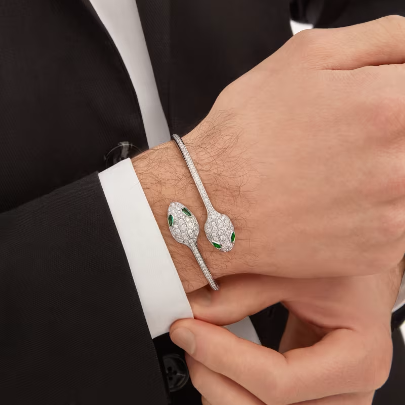 BVLGARI SERPENTI SEDUTTORI BRACELET WHITE GOLD
