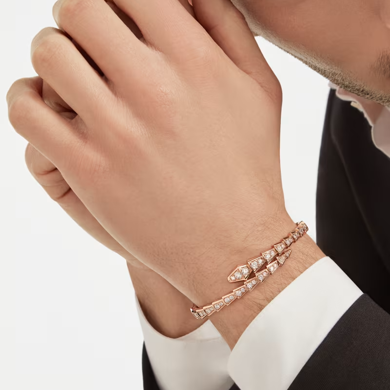 BVLGARI SERPENTI VIPER BRACELET ROSE GOLD