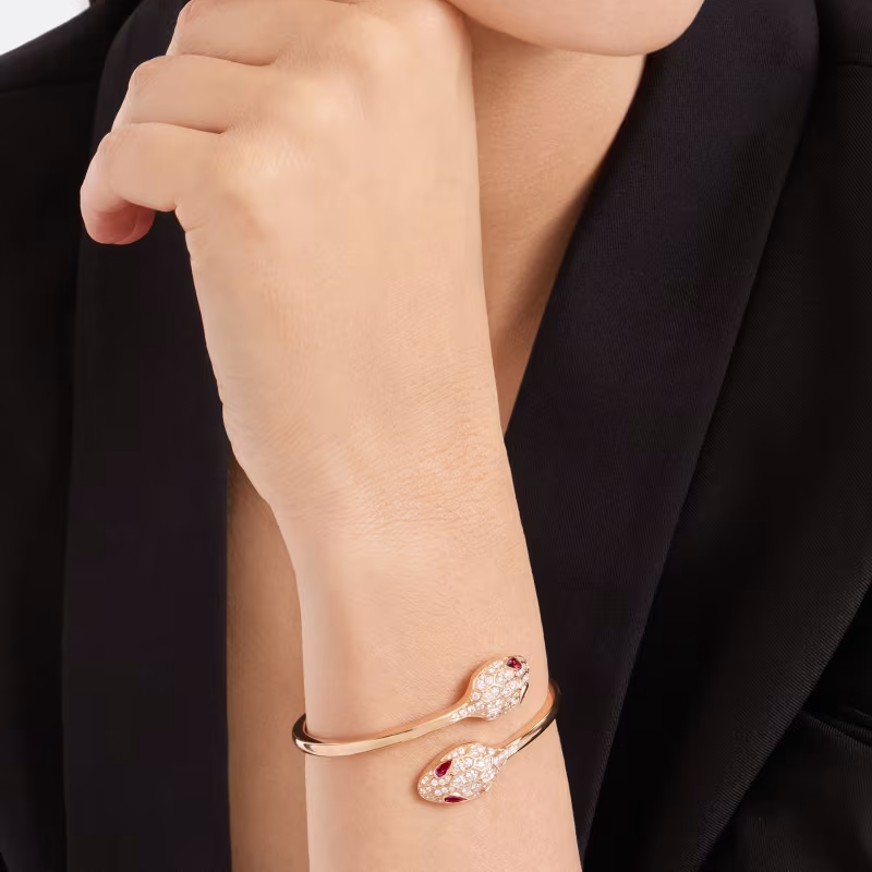 BVLGARI SERPENTI SEDUTTORI BRACELET ROSE GOLD