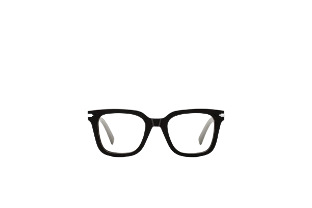 DiorBlackSuit Black Square Glasses with Blue Light Filter Dior