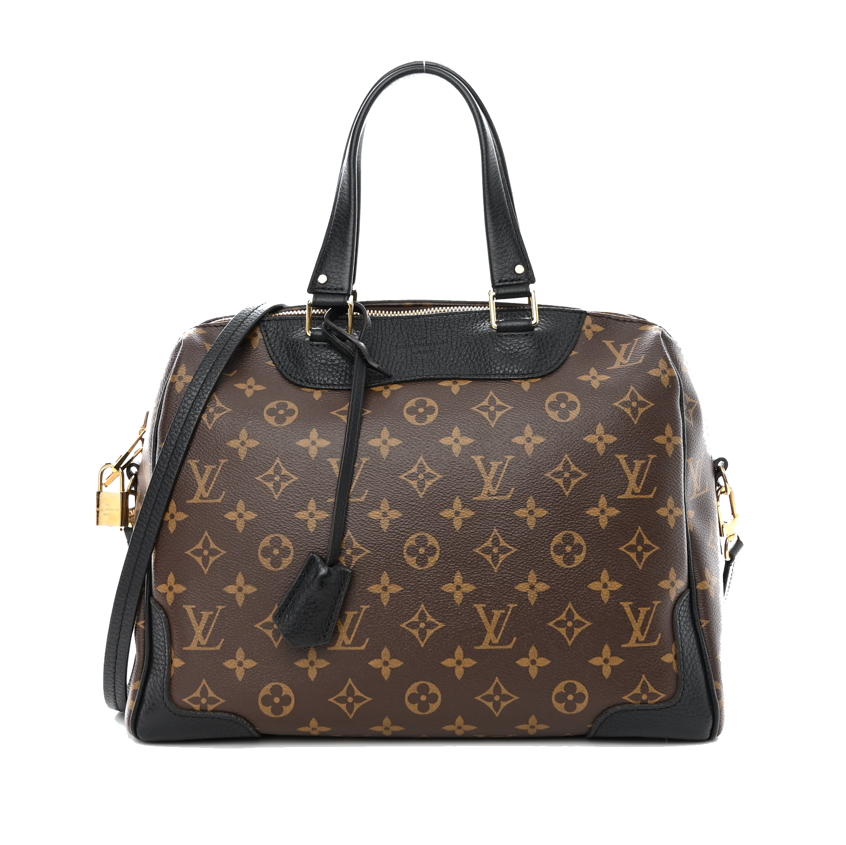 LOUIS VUITTON MONOGRAM RETIRO NM BLACK