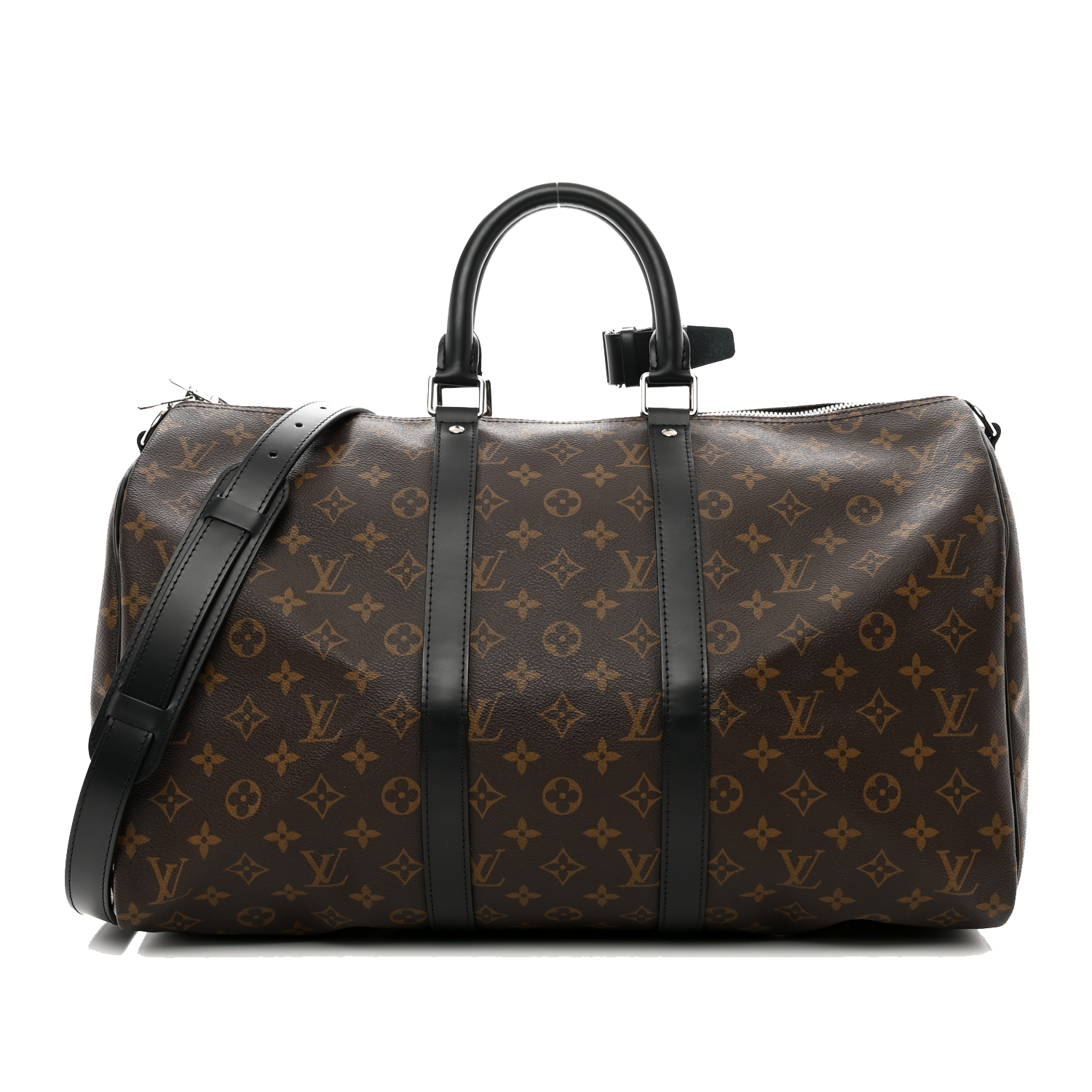 Louis Vuitton Monogram Macassar Keepall Bandouliere 45