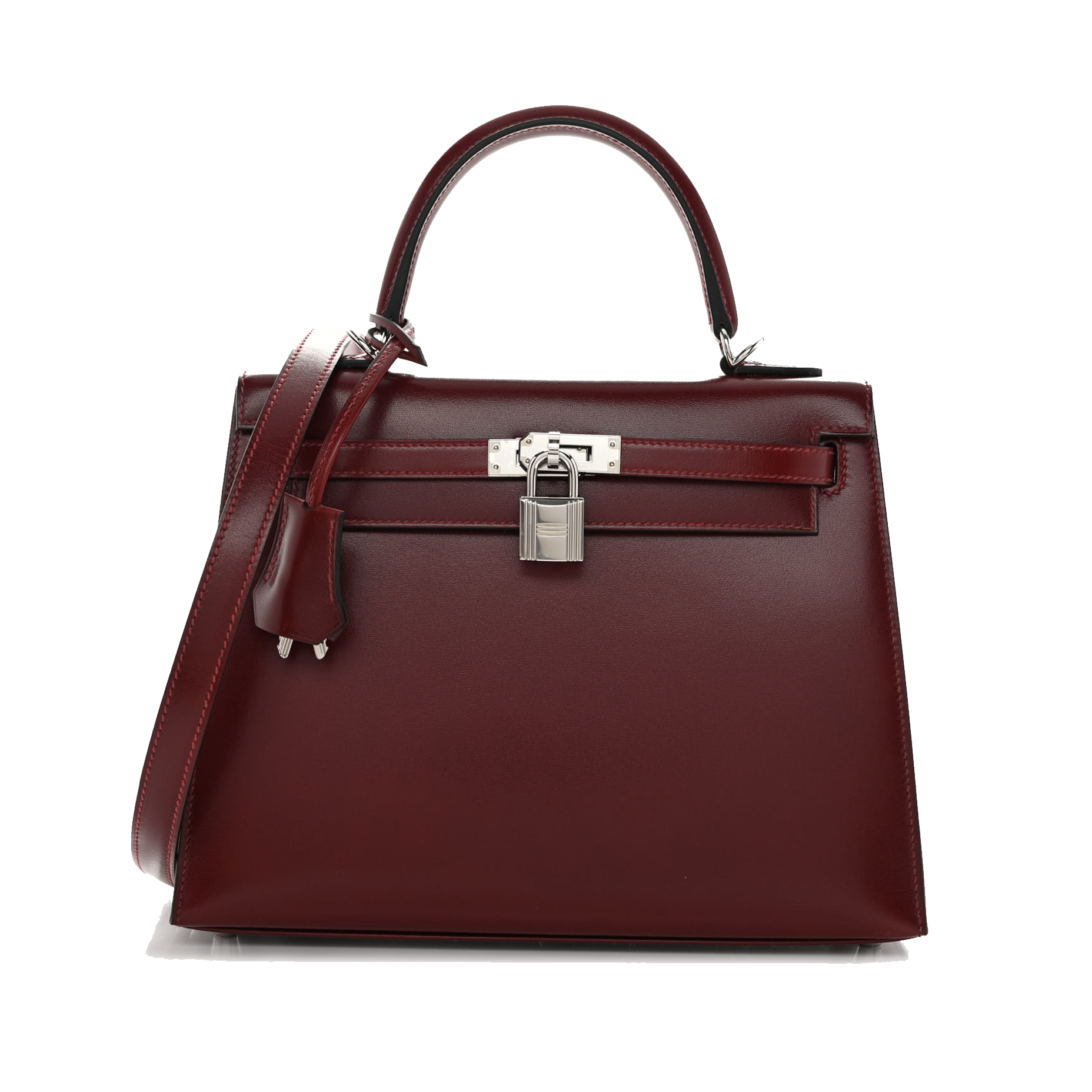 HERMES BOX KELLY SELLIER 25 ROUGE H