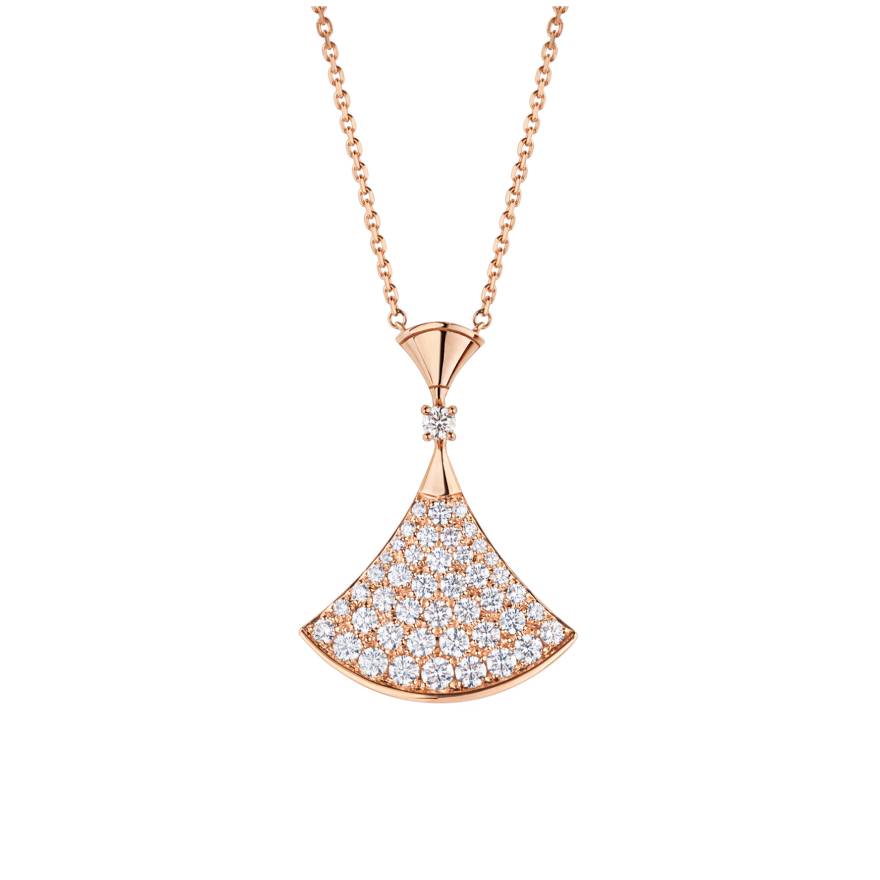 BVLGARI DIVAS DREAM NECKLACE ROSE GOLD