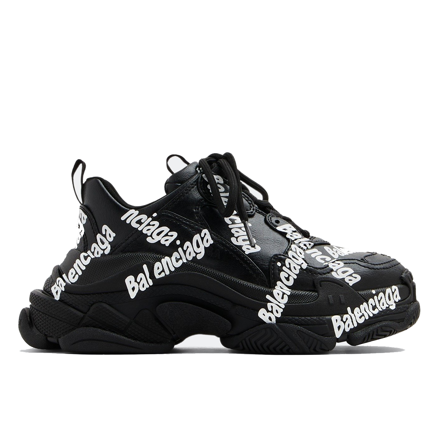 Balenciaga Triple S Logotype sneakers for Women - Black