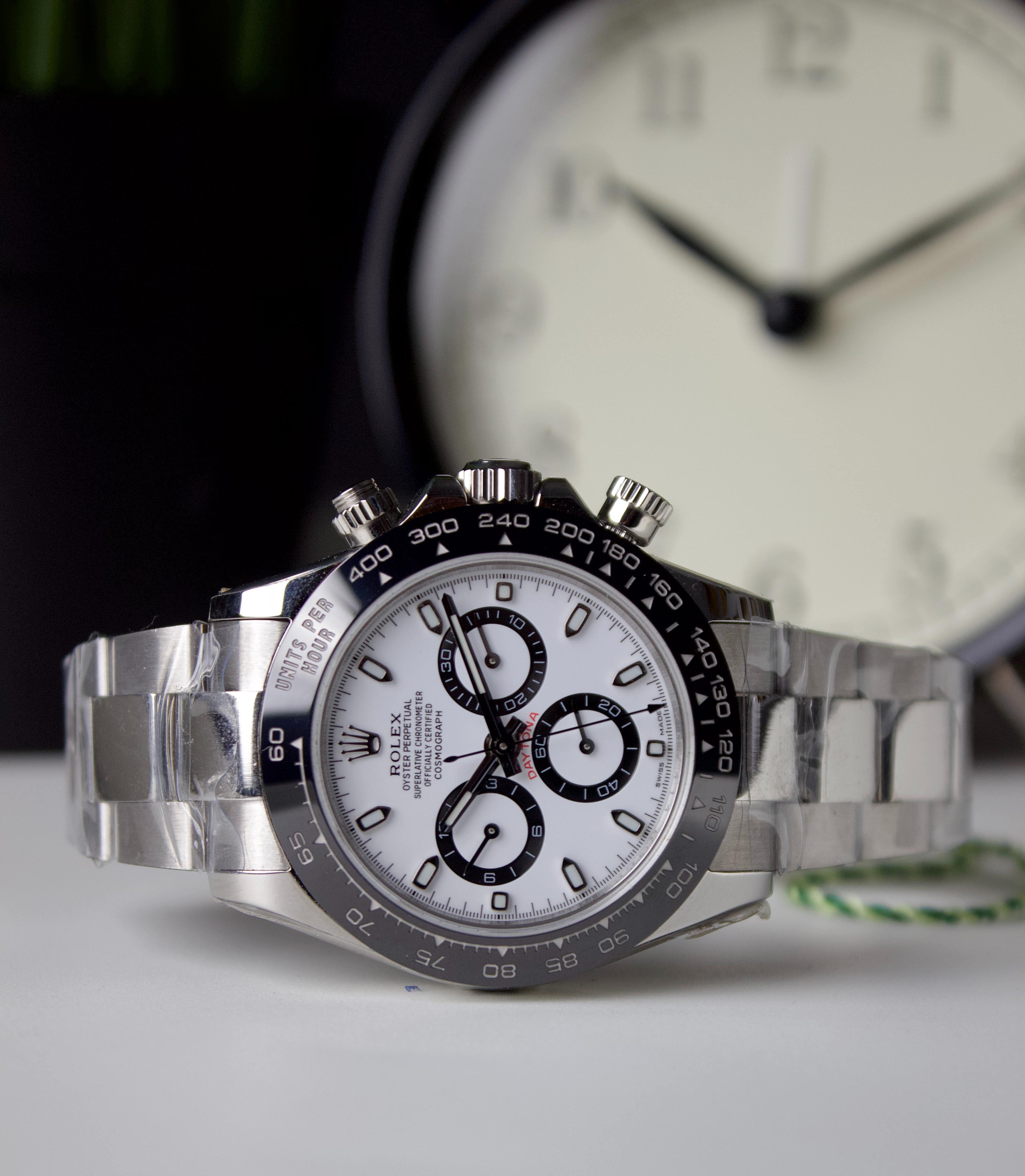 ROLEX PANDA. STAINLESS STEEL