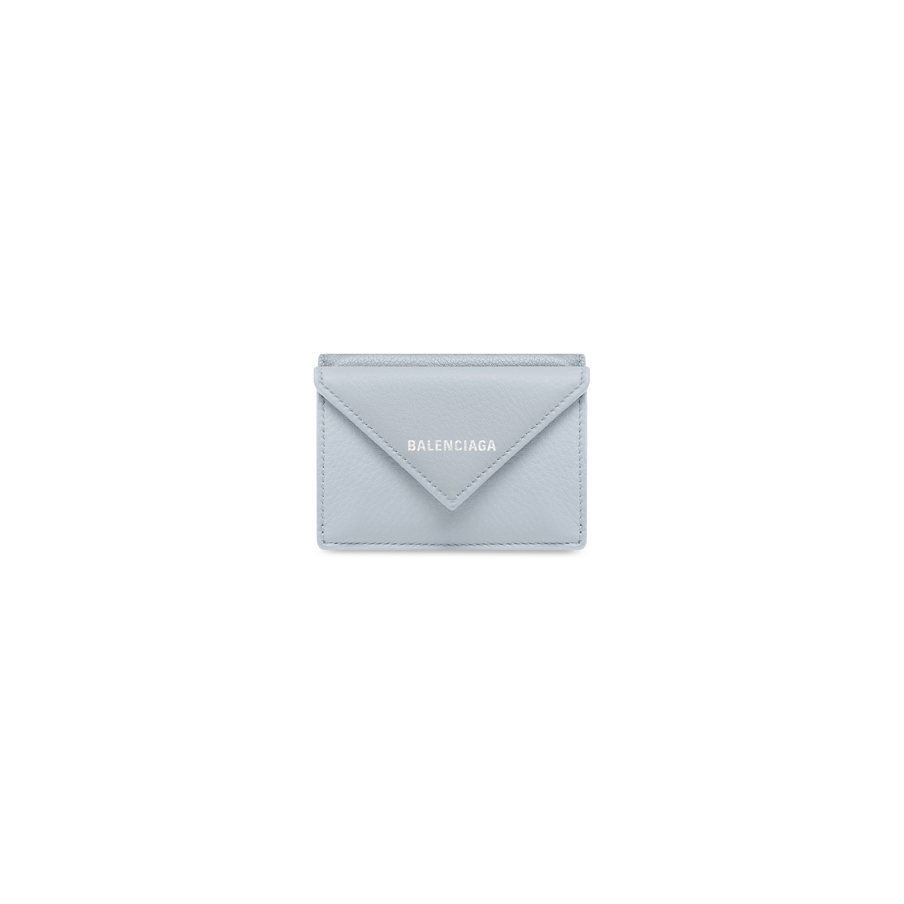 Papier Mini Wallet in Green _ Balenciaga