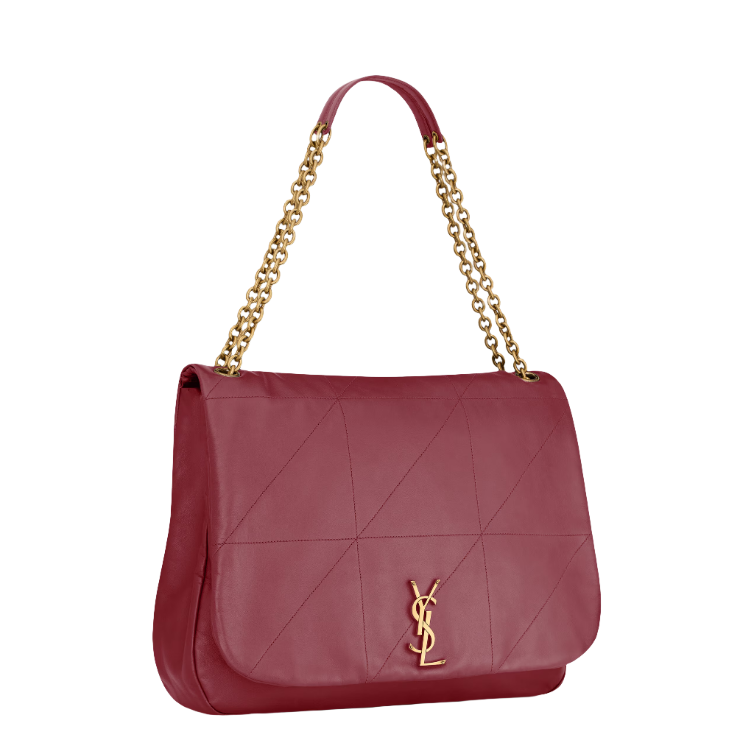 SAINT LAURENT YSL JAMIE  IN LAMBSKIN RED