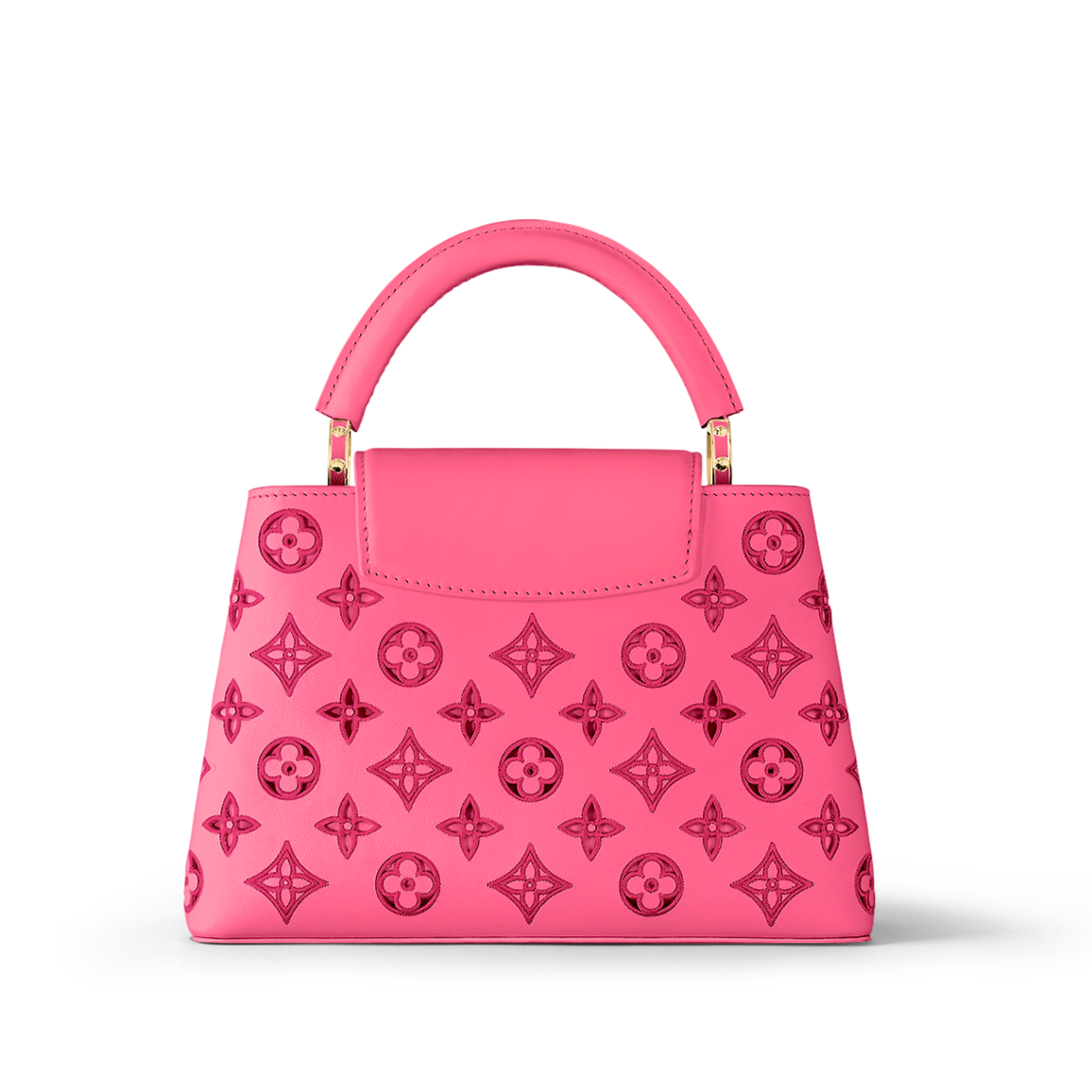 LOUIS VUITTON Capucines BB MNII PINKY
