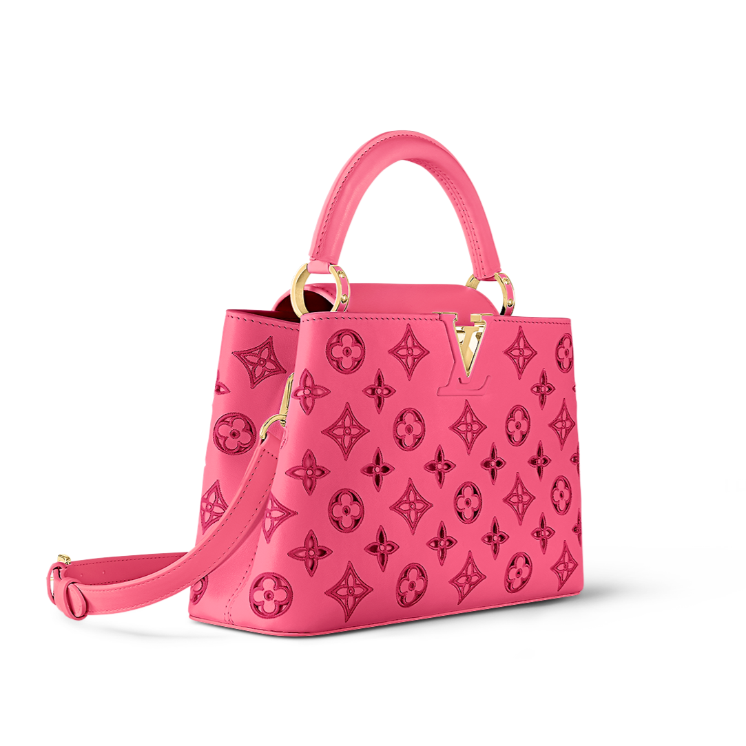 LOUIS VUITTON Capucines BB MNII PINKY