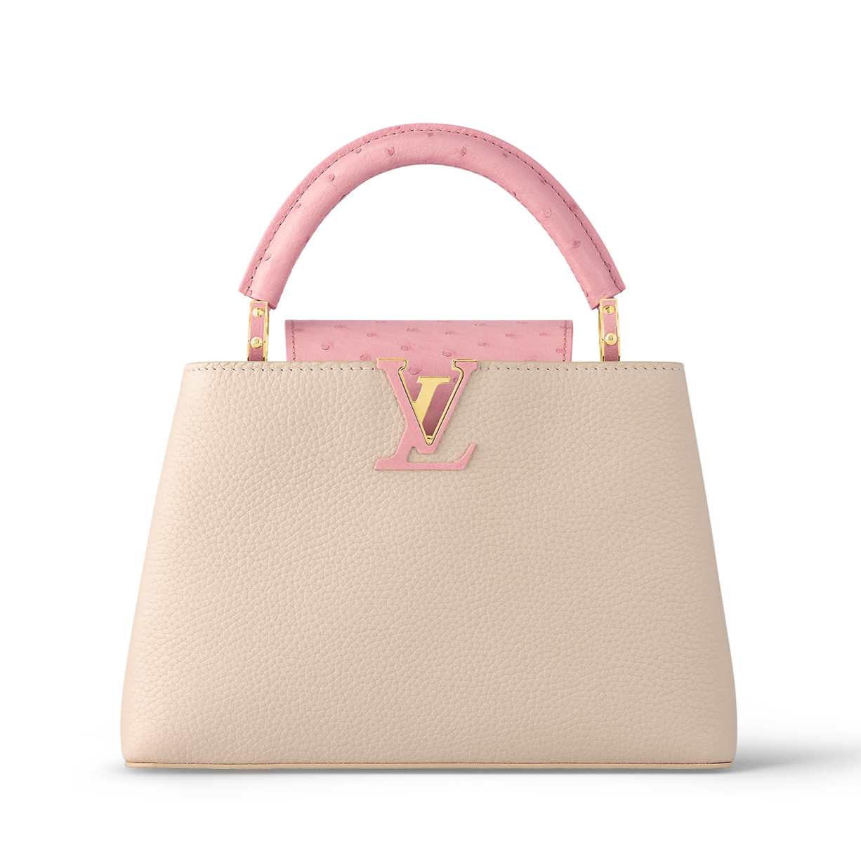 LOUIS VUITTON Capucines BB Pink