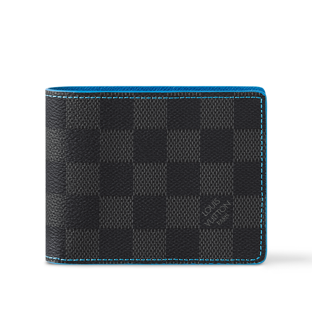 Louis Vuitton  Slender Wallet blue