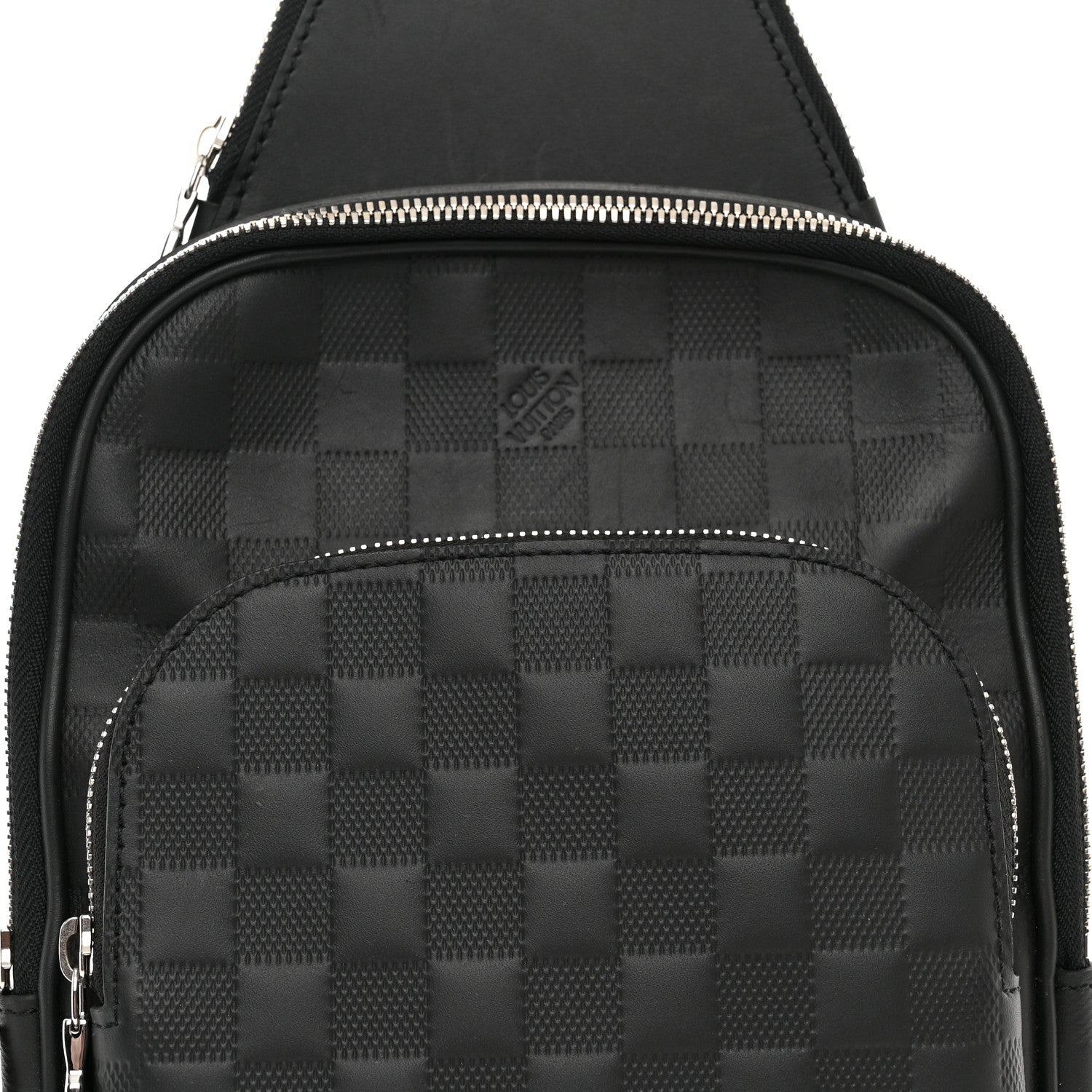 LOUIS VUITTON Damier Infini Avenue Sling Bag Onyx
