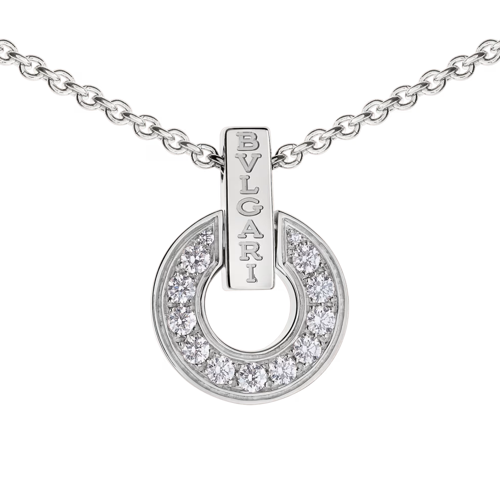BVLGARI NECKLACE WHITE GOLD