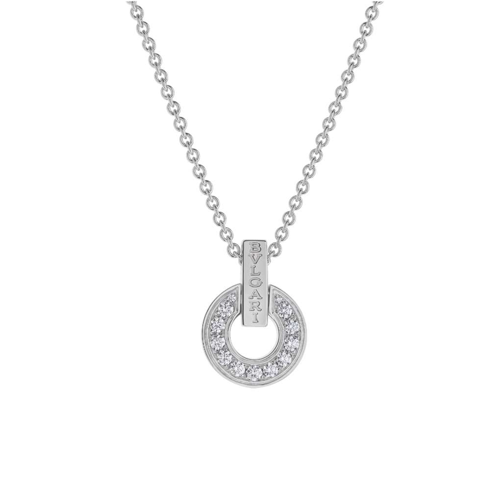 BVLGARI NECKLACE WHITE GOLD
