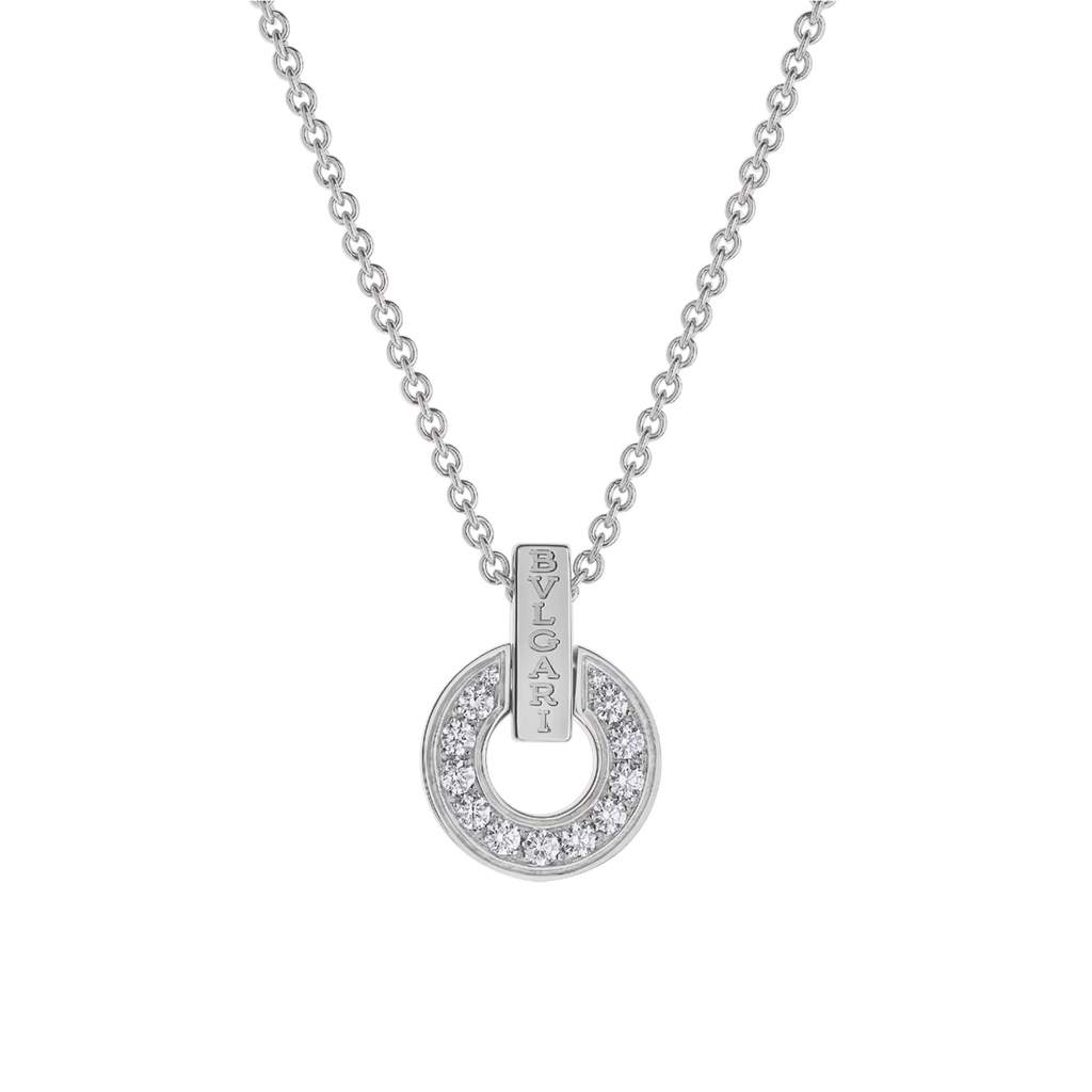 BVLGARI NECKLACE WHITE GOLD