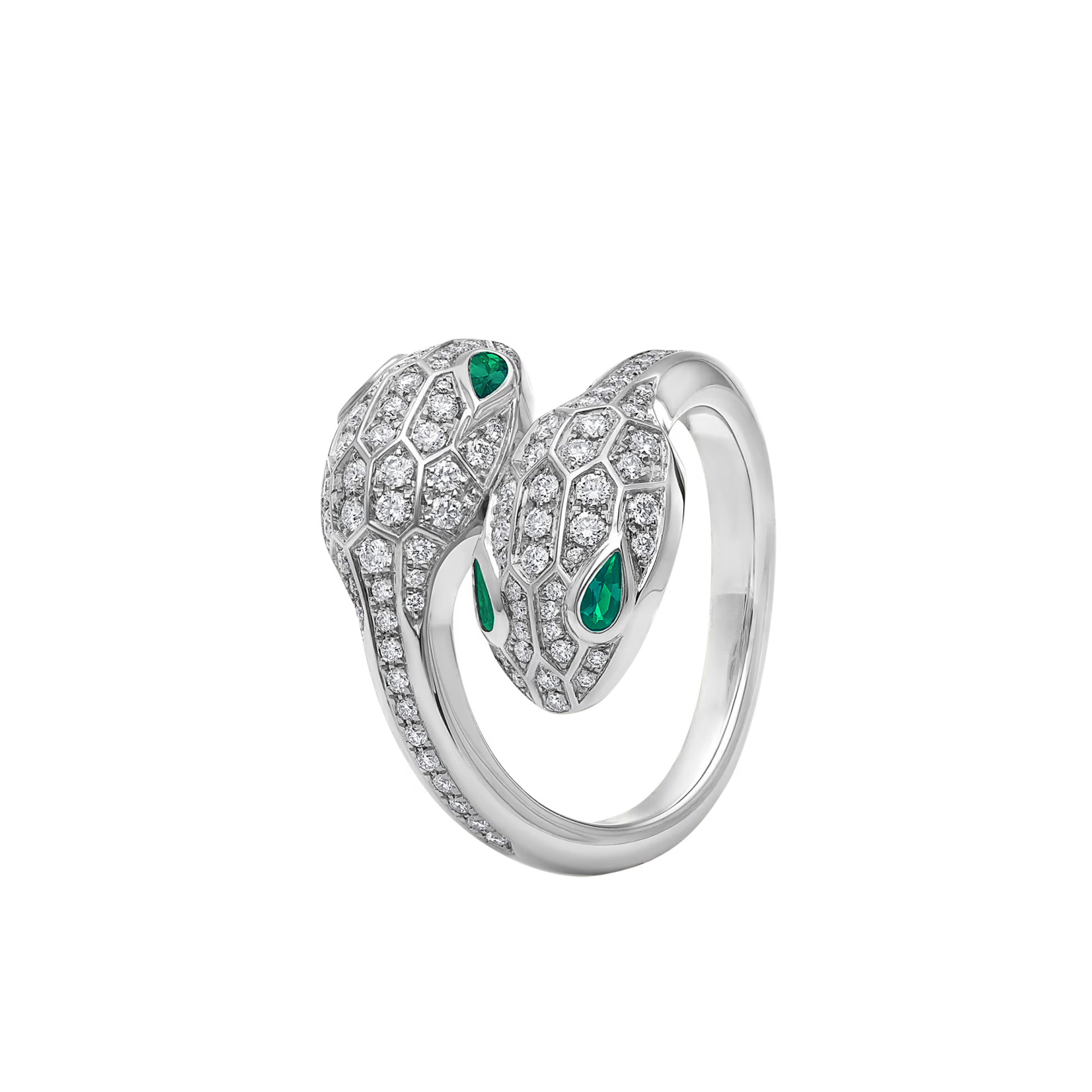 BVLGARI SERPENTI SEDUTTORI RING WHITE GOLD