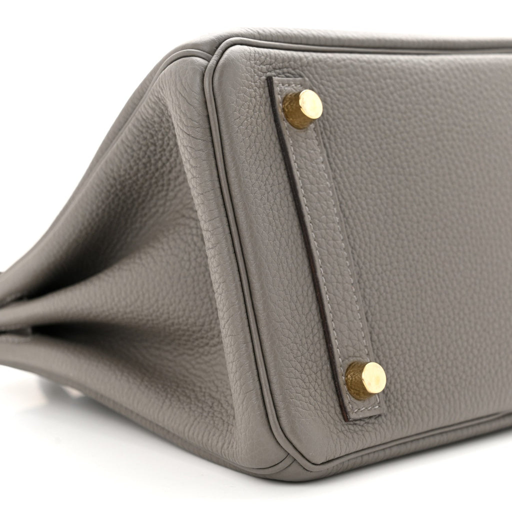 HERMES TOGO BIRKIN 25 GRIS MEYER