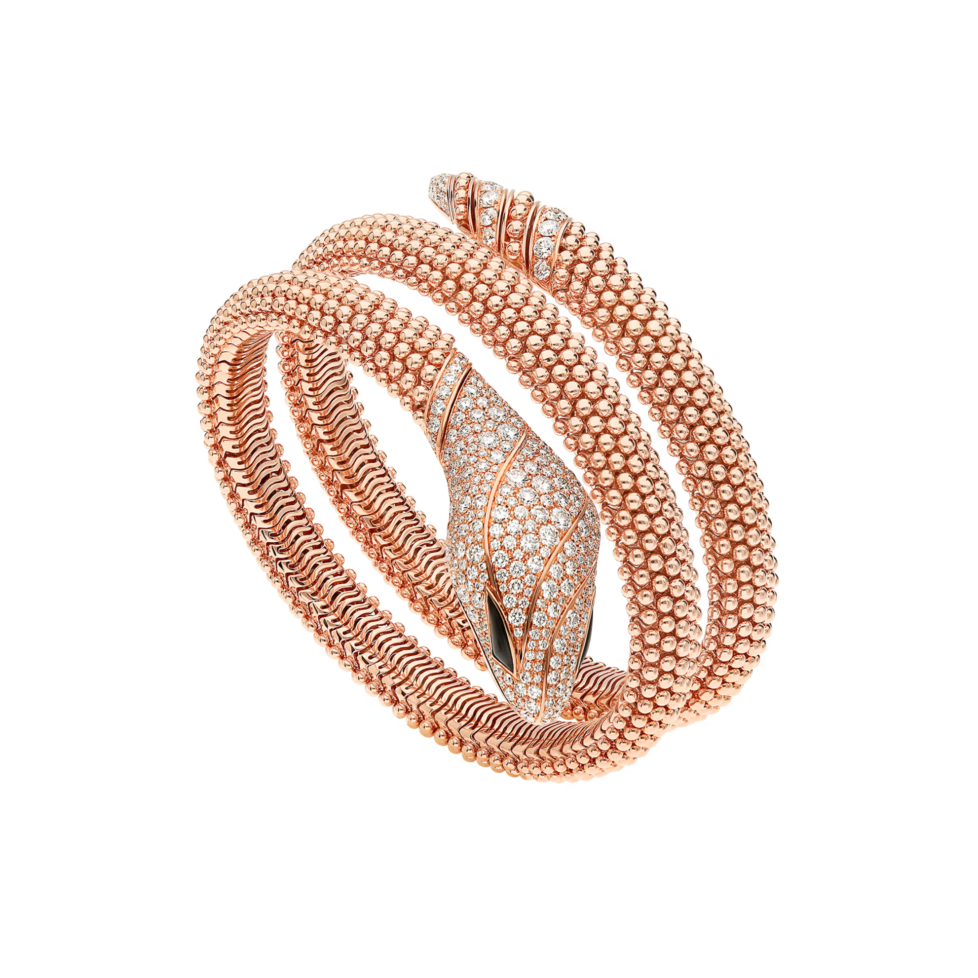 BVLGARI SERPENTI BRACELET ROSE GOLD