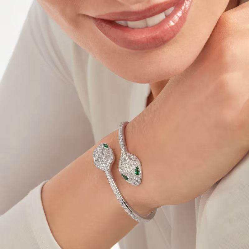 BVLGARI SERPENTI SEDUTTORI BRACELET WHITE GOLD