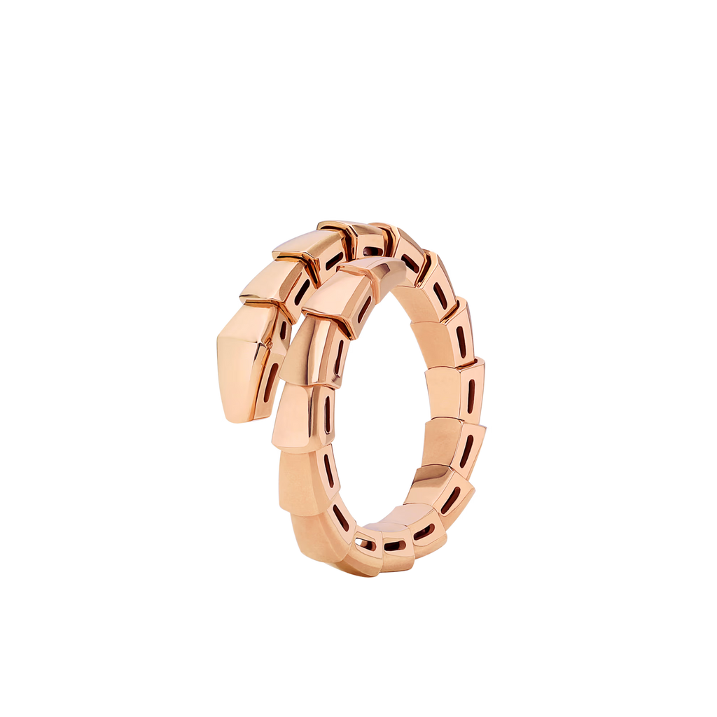 BVLGARI SERPENTI VIPER RING ROSE GOLD