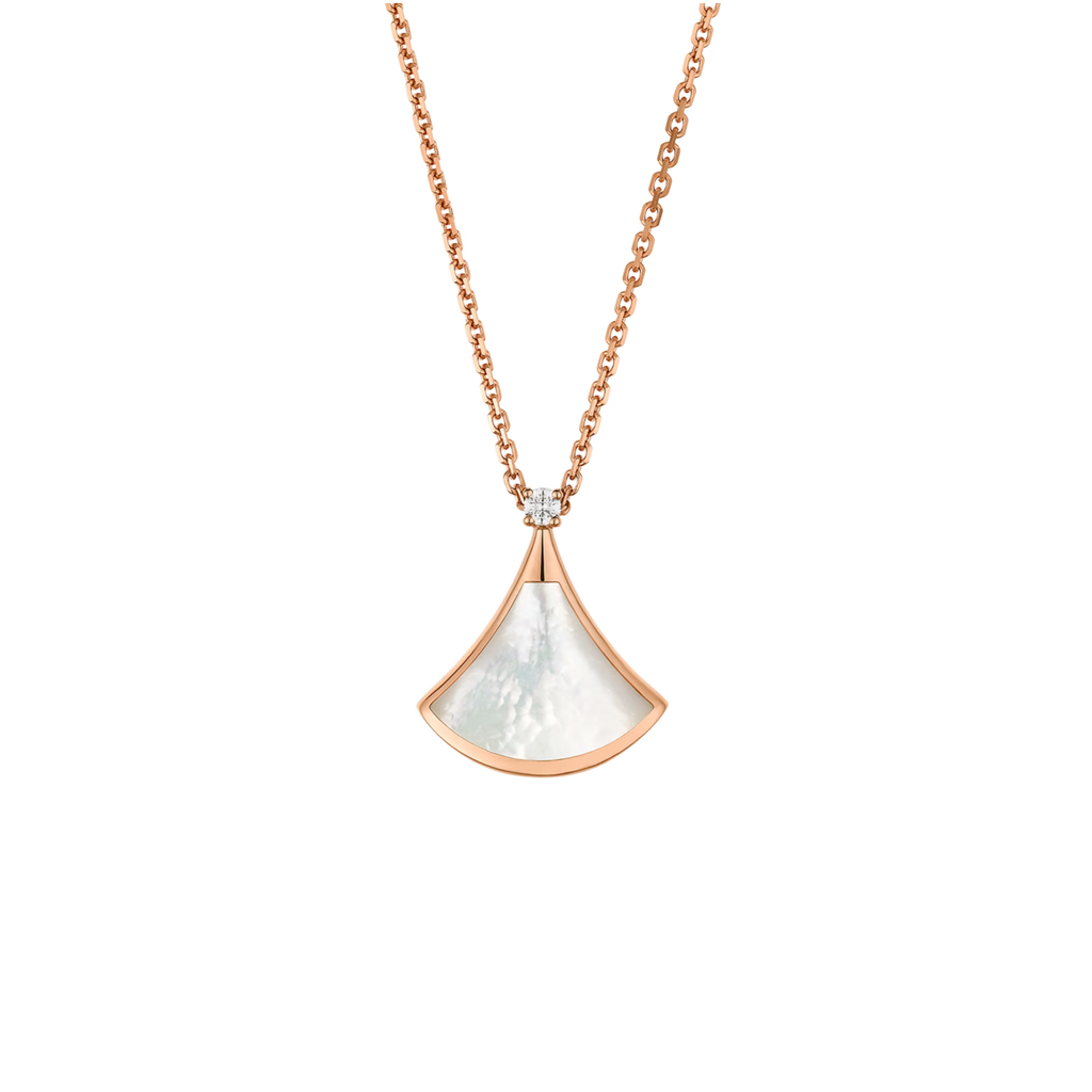 BVLGARI DIVAS DREAM NECKLACE ROSE GOLD  NECKLACES