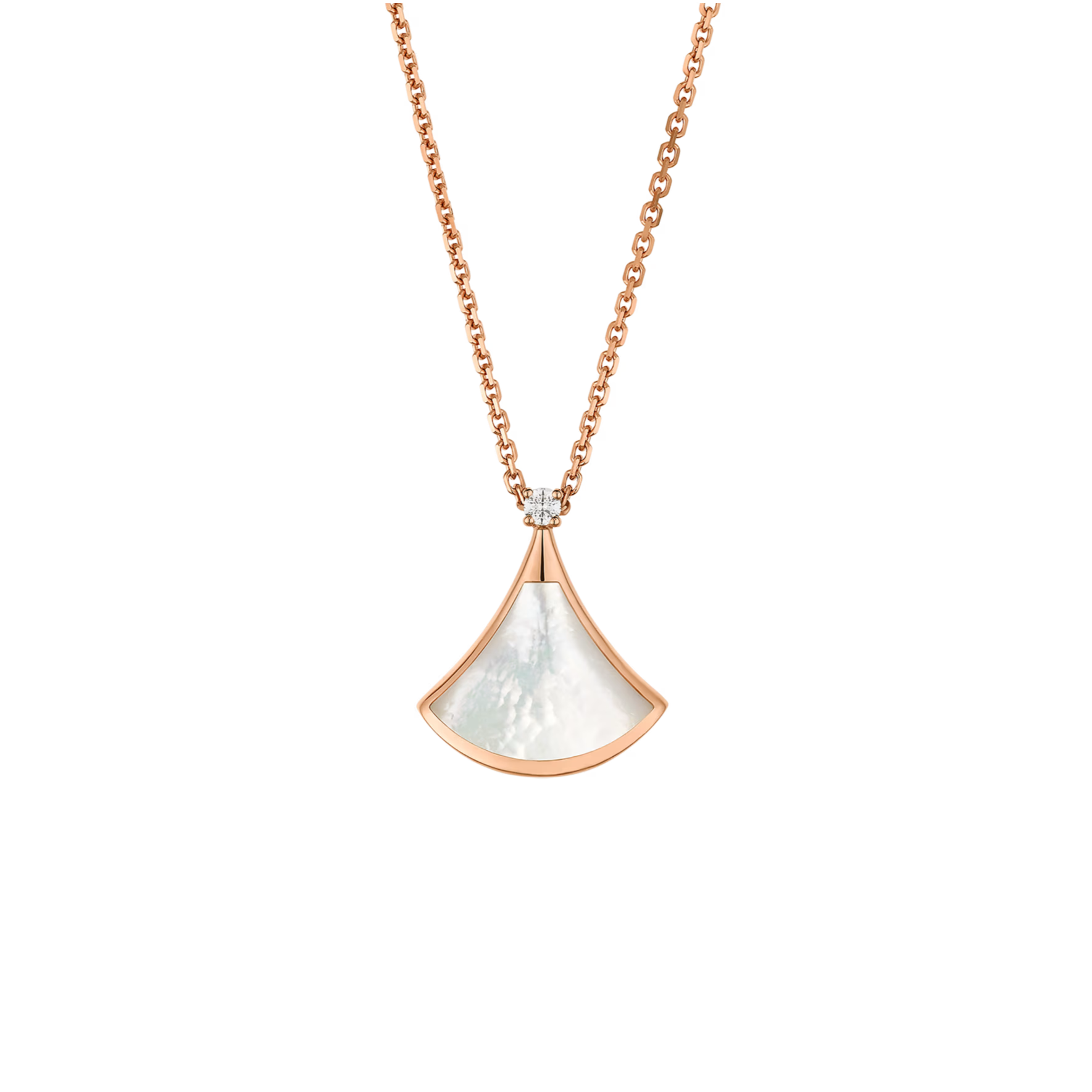 BVLGARI DIVAS DREAM NECKLACE ROSE GOLD  NECKLACES