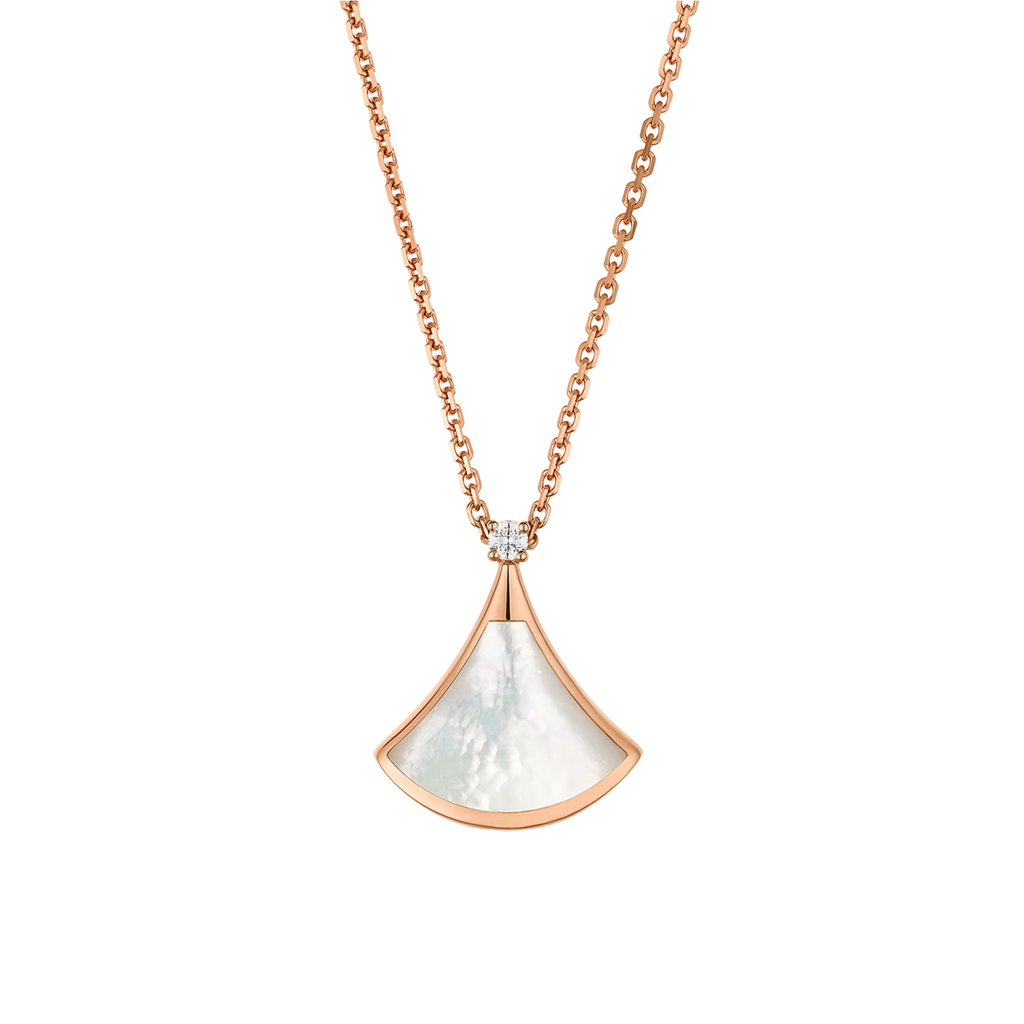 BVLGARI DIVAS DREAM NECKLACE ROSE GOLD  NECKLACES