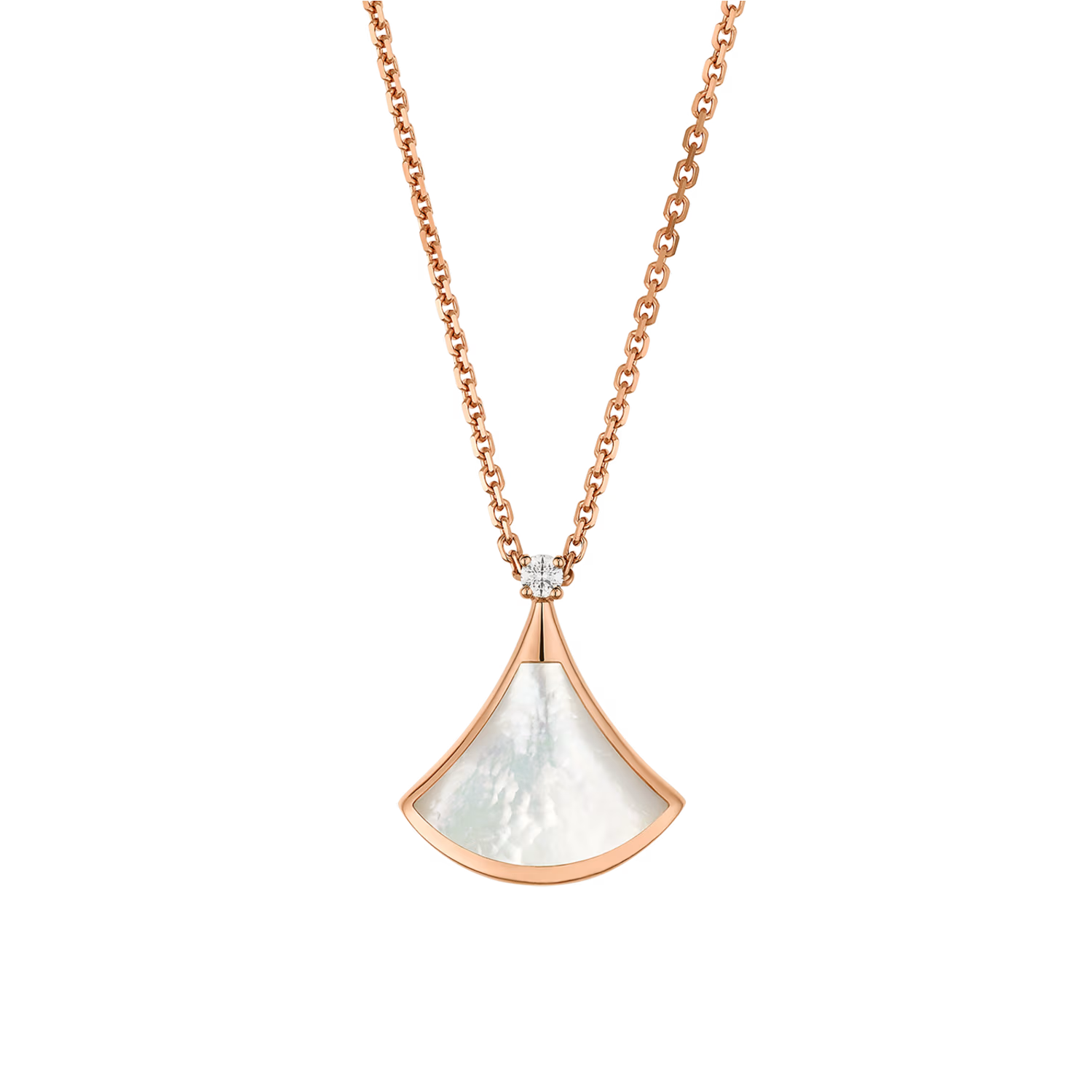 BVLGARI DIVAS DREAM NECKLACE ROSE GOLD  NECKLACES