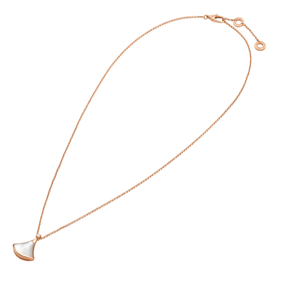 BVLGARI DIVAS DREAM NECKLACE ROSE GOLD  NECKLACES