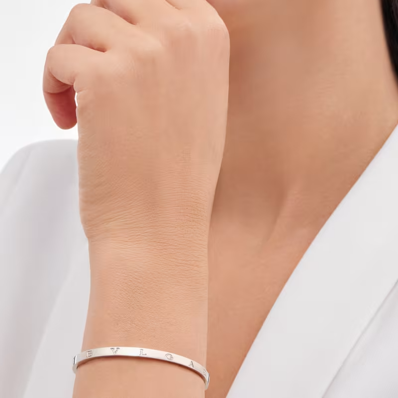 BVLGARI ZERO1 BRACELET WHITE GOLD
