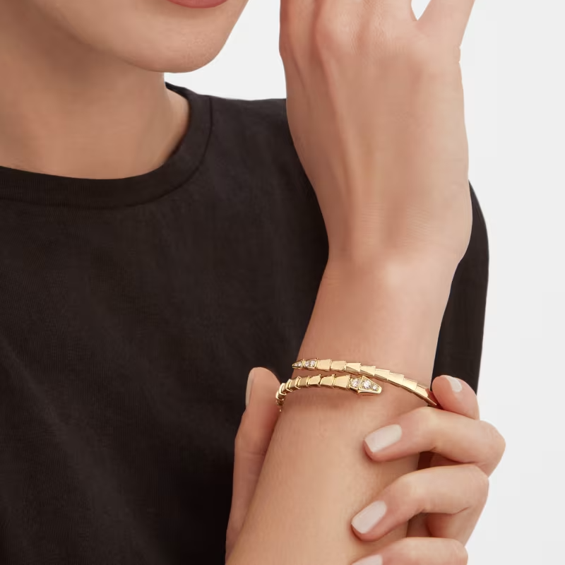 BVLGARI SERPENTI VIPER BRACELET YELLOW GOLD