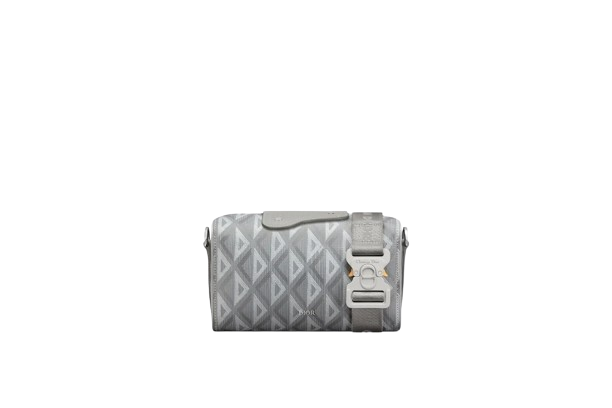 Dior Lingot 22 Bag Dior Gray CD Diamond Canvas Dior Couture