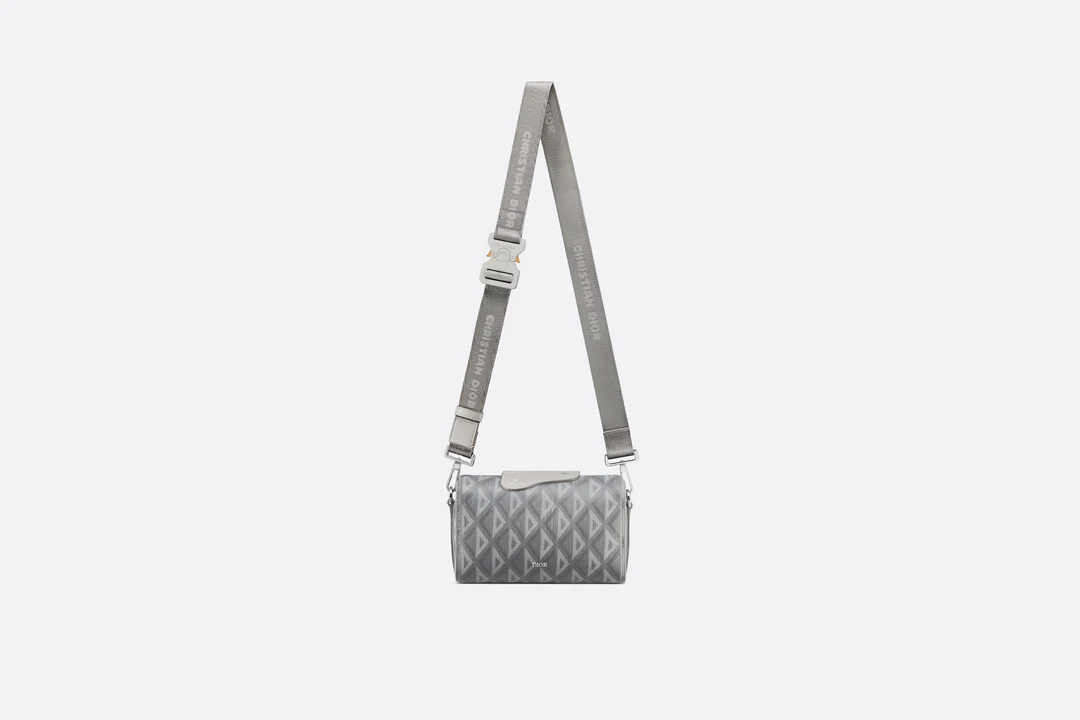 Dior Lingot 22 Bag Dior Gray CD Diamond Canvas Dior Couture