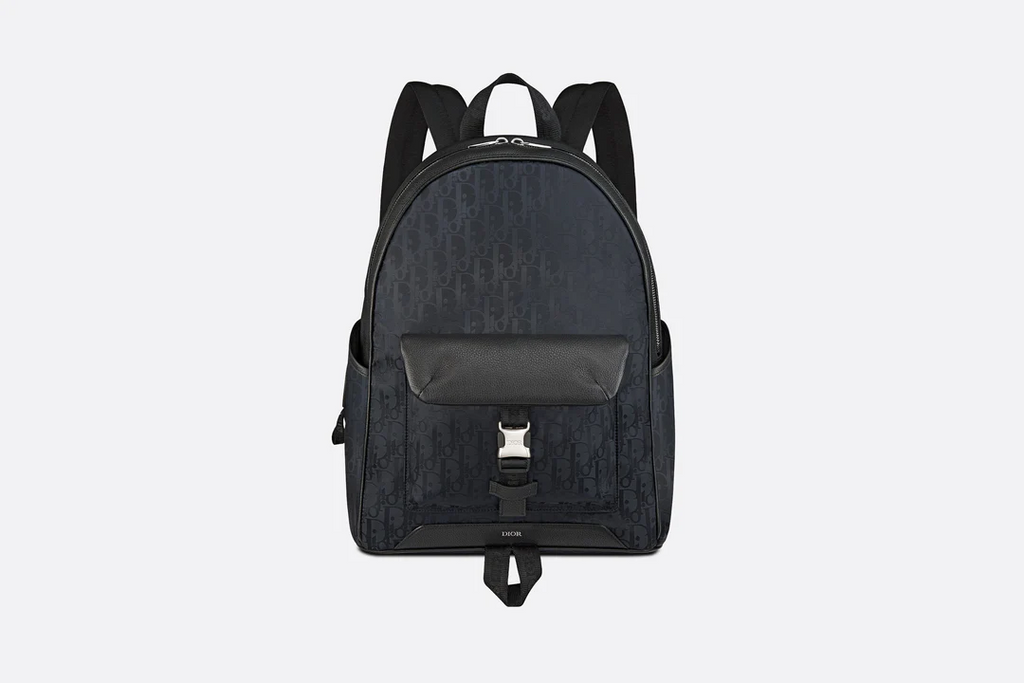 Dior Explorer Backpack  Black Dior Oblique Mirage Technical Fabric an  Dior Couture