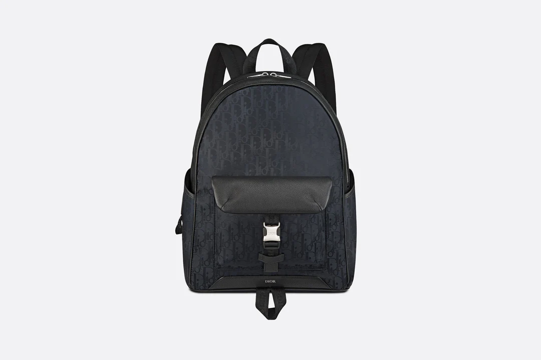 Dior Explorer Backpack  Black Dior Oblique Mirage Technical Fabric an  Dior Couture