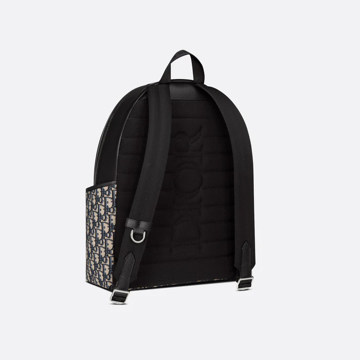 Dior Explorer Backpack  Beige and Black Dior Oblique Jacquard Dior Couture