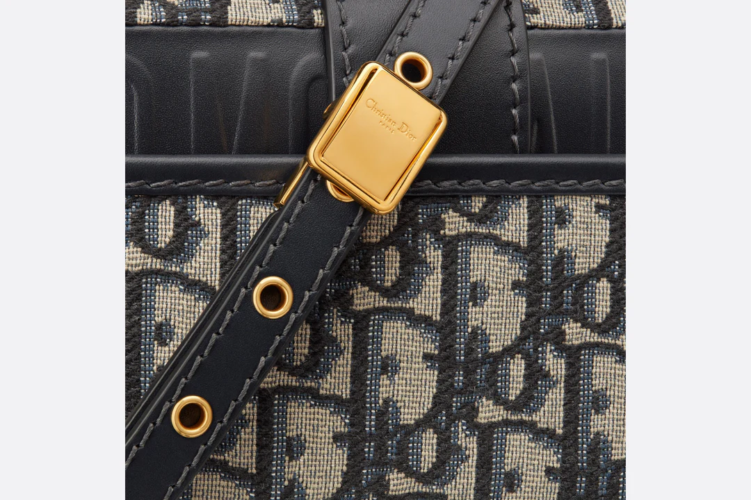 Montaigne East-West Bag  Blue Dior Oblique Jacquard  Dior Couture