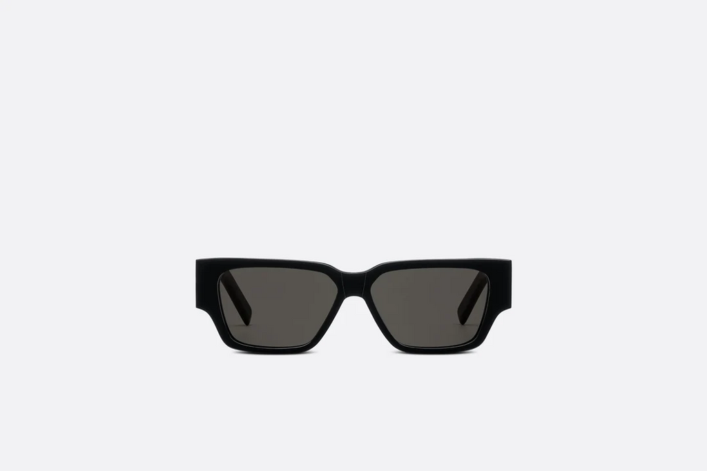 CD Diamond S5I _ Black Square Sunglasses _ Dior Couture