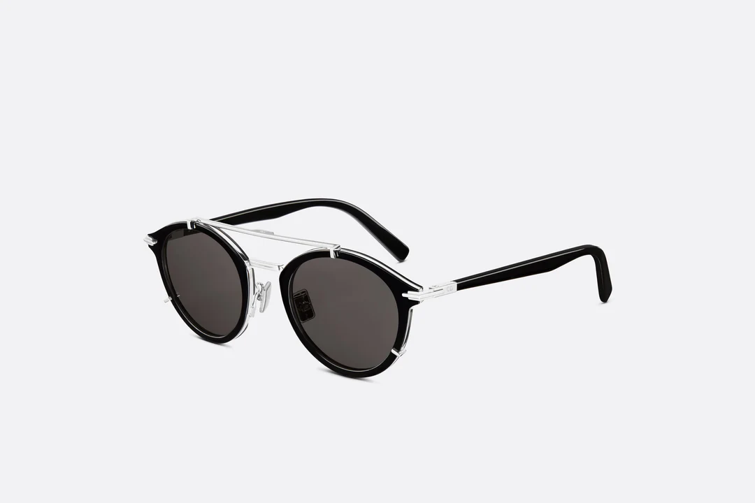 DiorBlackSuit R7U BioAcetate Black Pantos Sunglasses Dior Couture
