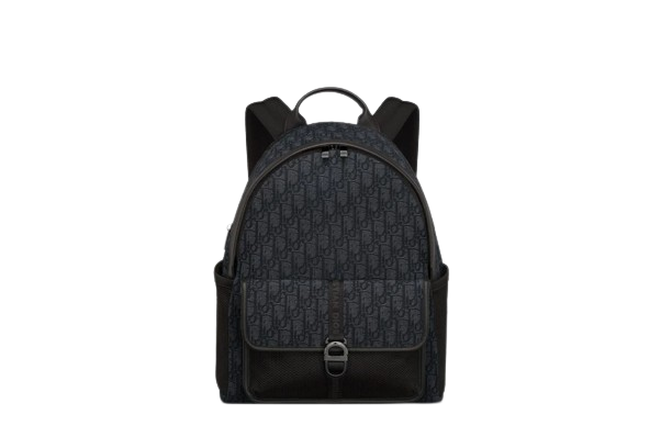 Dior 8 Backpack  Black Dior Oblique Jacquard  Dior Couture