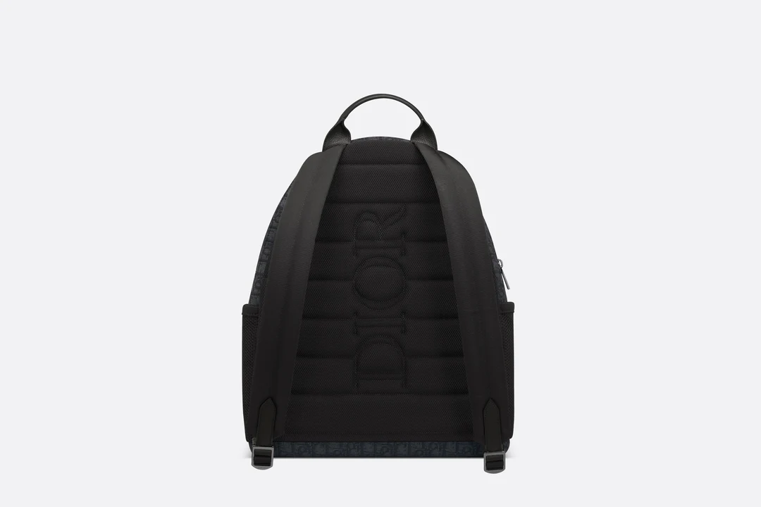 Dior 8 Backpack  Black Dior Oblique Jacquard  Dior Couture