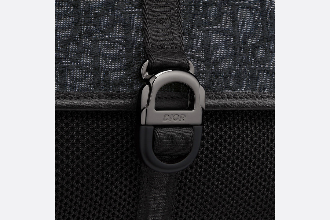 Dior 8 Backpack  Black Dior Oblique Jacquard  Dior Couture