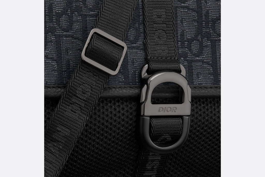 Dior 8 Mini Bag With Strap  Black Dior Oblique Jacquard  Dior Couture