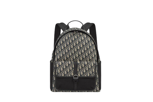 Dior 8 Backpack  Beige and Black Dior Oblique Jacquard  Dior Couture