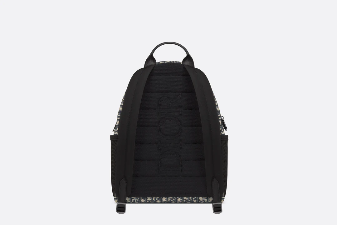 Dior 8 Backpack  Beige and Black Dior Oblique Jacquard  Dior Couture