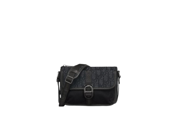 Dior 8 Mini Bag With Strap  Black Dior Oblique Jacquard  Dior Couture
