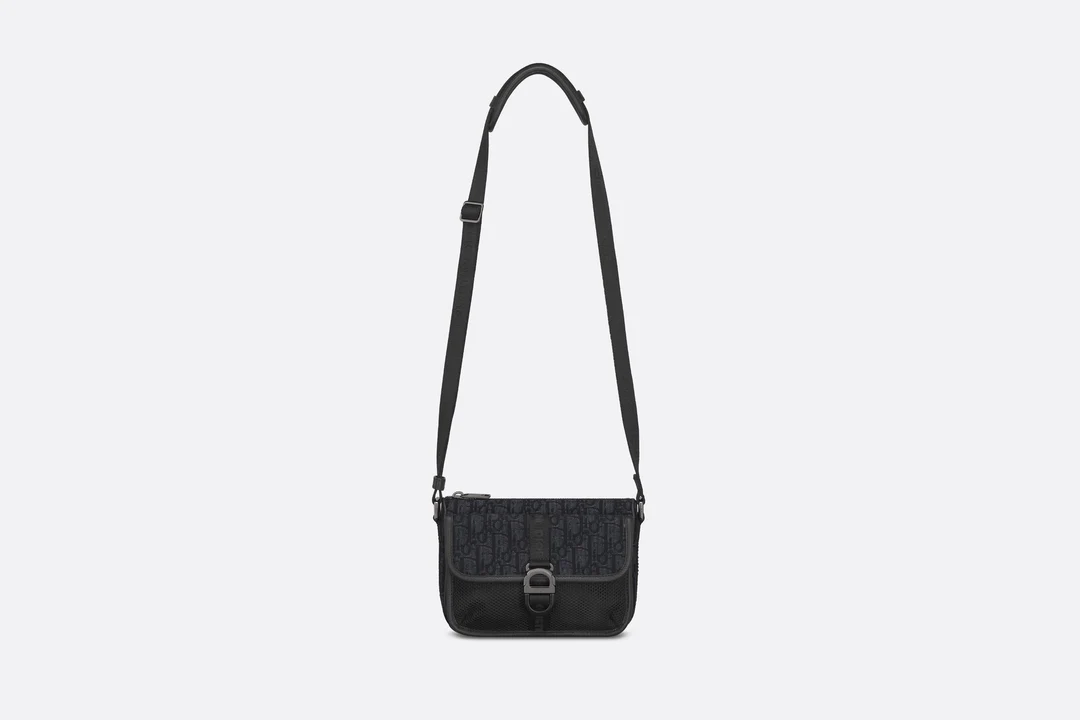 Dior 8 Mini Bag With Strap  Black Dior Oblique Jacquard  Dior Couture